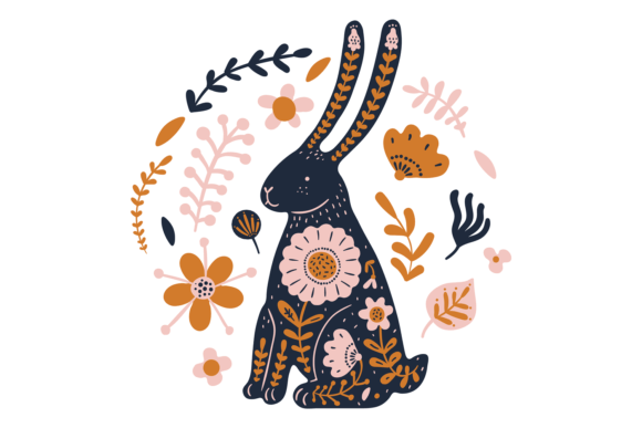 Download Ethnic Rabbit. Decorative Tribal Animal - Decorative Collection