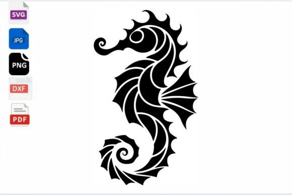 Download Seahorse SVG Cut File Nautical Ocean - Svg Collection