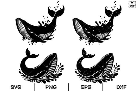 Download Whale Silhouette, Whale Svg, Sea Animal - Svg Collection