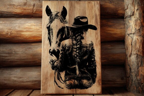 Download Cowgirl and Horse SVG Western - Svg Collection