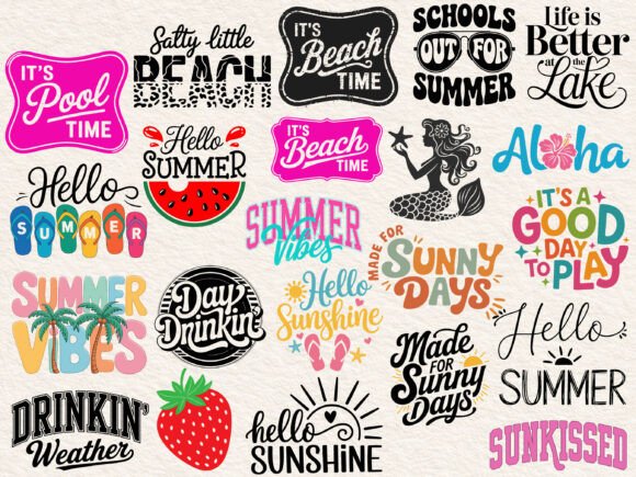 Download Summer SVG Bundle, Summer Svg, Beach Svg - Svg Collection