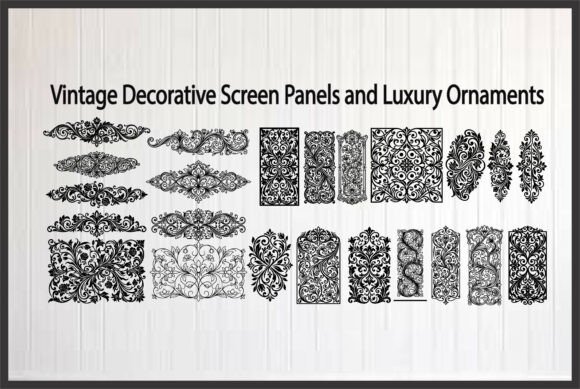 Download Vintage Decorative Screen Panels - Decorative Collection