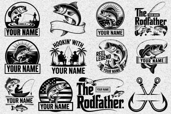 Download Fishing Svg Bundle, Bass Fishing Svg - Svg Collection