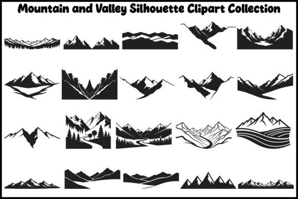 Download Minimal Mountain and Valley Clipart Bund - Premium Resources