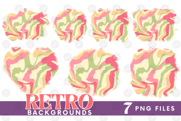 Download Retro Background Bundle Png Fluid Paper - Fluid Collection