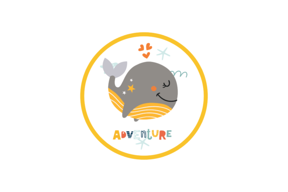 Download Sea Theme Stickers - Whale Svg Ocean - Svg Collection