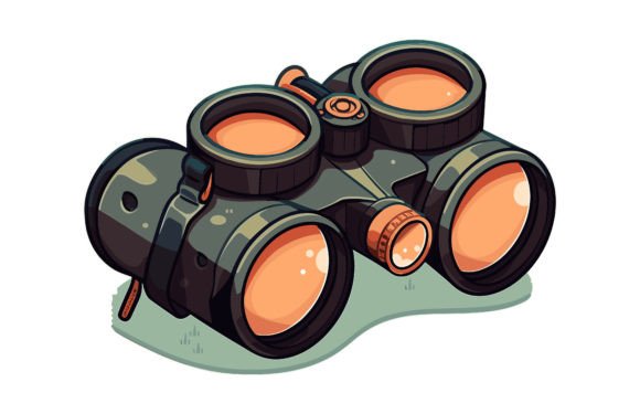 Download Binocular Vector Illustration - Premium Resources