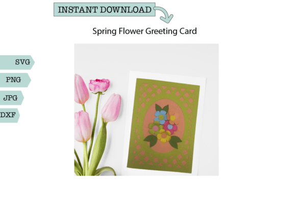 Download Spring Card SVG Easy to Craft - Svg Collection