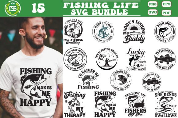 Download Fishing SVG Bundle, Fishing Life SVG, - Svg Collection