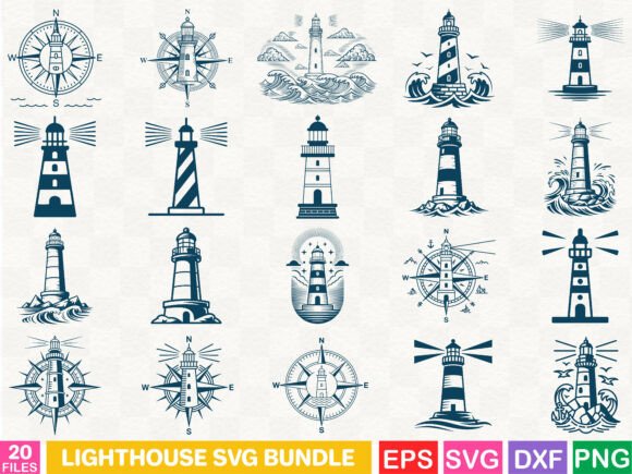 Download Lighthouse SVG Bundle - Svg Collection