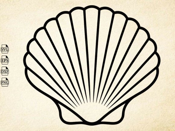 Download Seashell Svg, Shell Clipart Svg,Seashell - Svg Collection