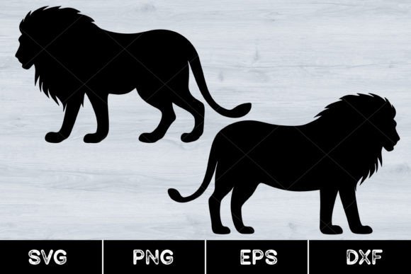 Download Lion Silhouette, Svg - Svg Collection