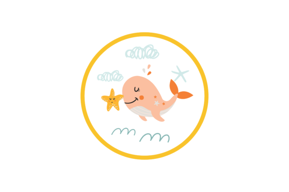 Download Sea Theme Stickers - Whale Svg Ocean - Svg Collection