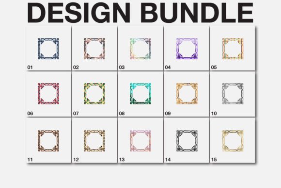 Download Patterned Frame SVG Sublimation Bundle - Svg Collection