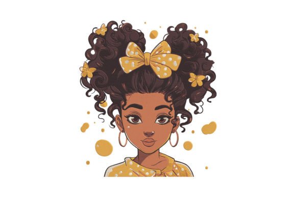 Download Cute Black Girl Embroidery Design - Embroidery design Collection