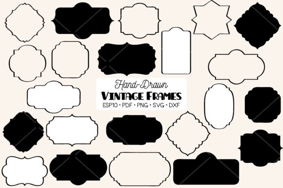 Download Vintage Frames | Decorative Border Label - Decorative Collection