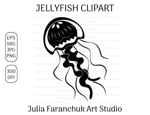 Download Jellyfish Clipart SVG - Svg Collection